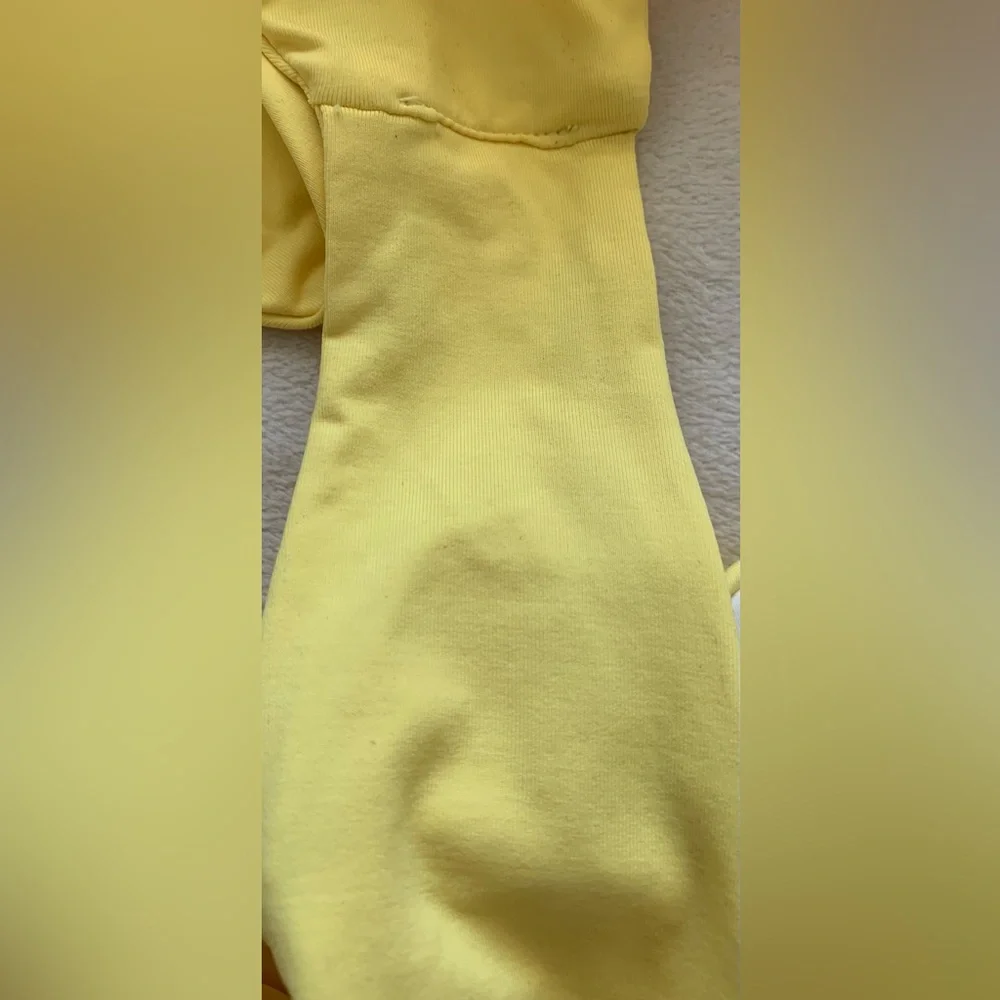 NWOT L*Space Ari Top Nancy Lee Bottom Bitsy Medium/Large Yellow White Colorblock